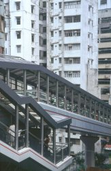City escalator