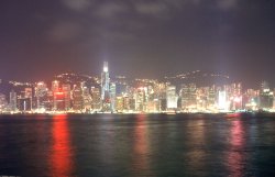 Lights of Hong Kong Island