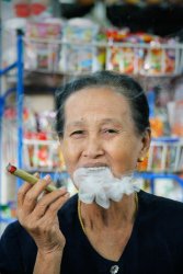 Cigar smoker