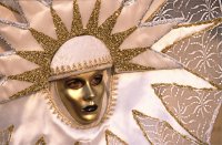 Gold mask